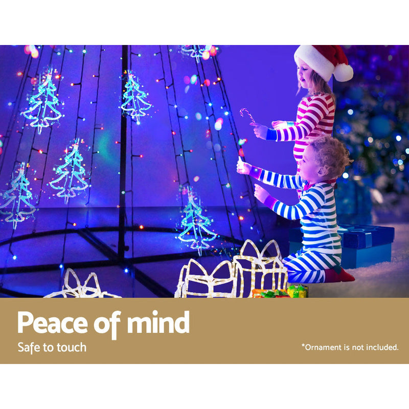 2.1M Christmas Tree 264 LED Solar