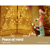 2.1M Christmas Tree LED Solar Warm