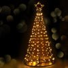 2.1M Christmas Tree LED Solar Warm