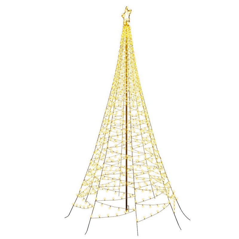 3.6M Christmas Tree 800 LED Solar Net Lights