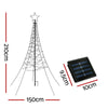 Solar Christmas Tree 2.1m 320 LED Net Lights