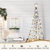 Solar Christmas Tree 2.1m 320 LED Net Lights