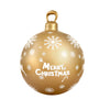 Christmas Inflatable Ball Bauble 60cm Outdoor Gold