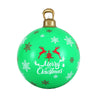 Christmas Inflatable Ball Bauble 60cm Outdoor Green