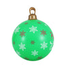 Christmas Inflatable Ball Bauble 60cm Outdoor Green