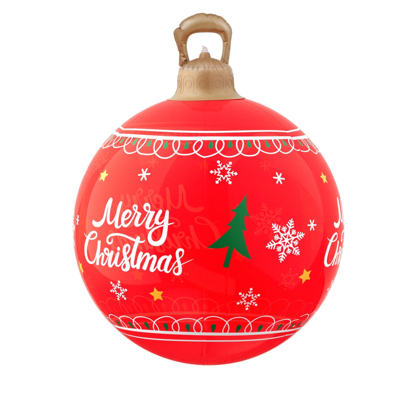 Christmas Inflatable Ball 60cm Led Illuminated Merry Christmas