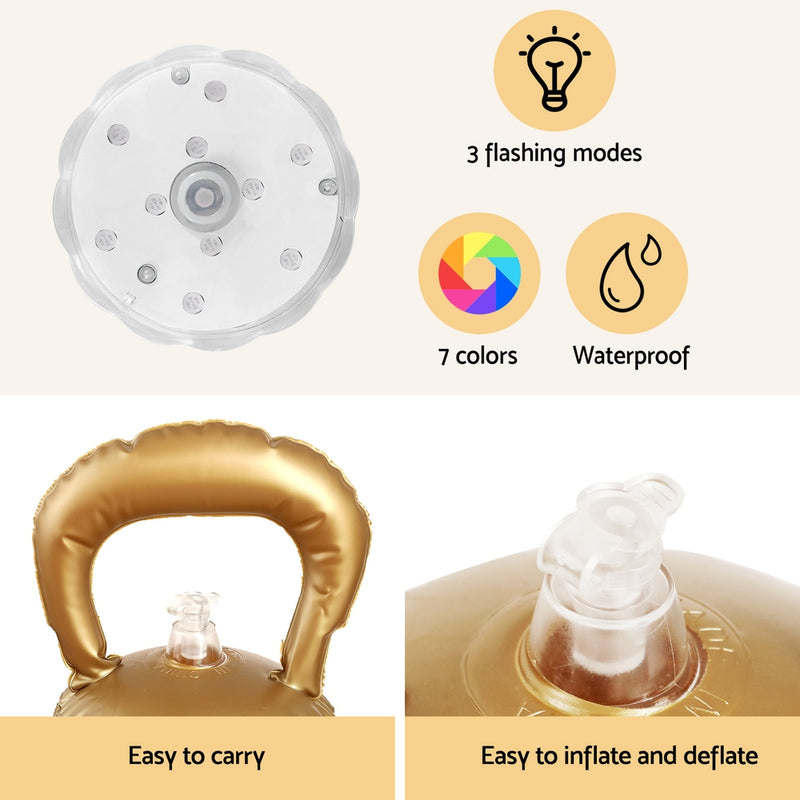 Christmas Inflatable Ball 60cm Led Illuminated Merry Christmas