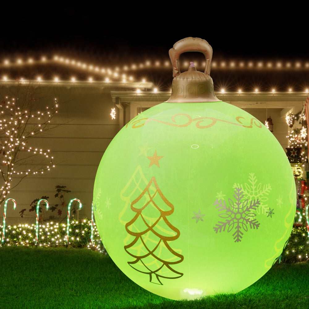 Christmas Inflatable Ball 60cm Led Illuminated