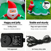 Christmas Inflatable Santa Tree 5M Illuminated