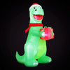 Christmas Inflatable Dinosaur 1.8M Height LED Illuminated