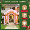 Jingle Jollys Christmas Inflatable Gingerbread Man Candy 3.2M Illuminated Decorations