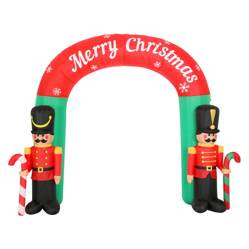 Christmas Inflatable Archwary Nutcracker 3M Illuminated