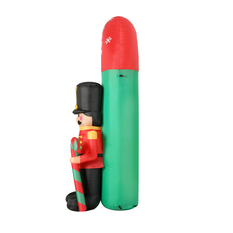 Christmas Inflatable Archwary Nutcracker 3M Illuminated