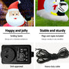 Christmas Inflatable Archwary Santa 3M Illuminated