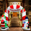 Christmas Inflatable Archwary Santa 3M Illuminated