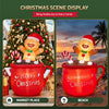 1.8M Christmas Inflatable Cup with LED Lights