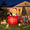 1.8M Christmas Inflatable Cup with LED Lights