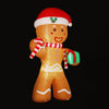 2.4m Inflatable Gingerbread Man Christmas Decoration