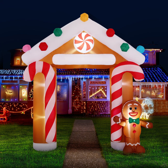 2.85M Christmas Inflatable with LED Lights