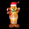 1.5M Christmas Inflatable Gingerbread Man with LED Lights