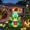 Jingle Jollys 1.8M Christmas Inflatable Dragon with LEDs