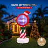 1.8M Christmas Inflatable Pole with LED Lights