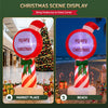 1.8M Christmas Inflatable Pole with LED Lights