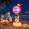 1.8M Christmas Inflatable Pole with LED Lights