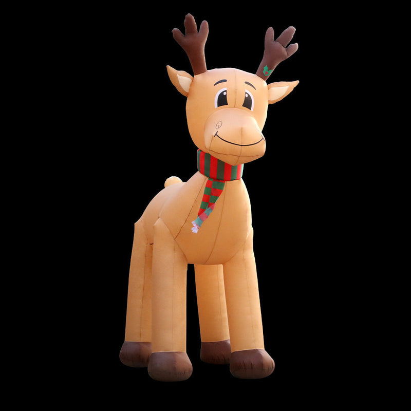 Christmas Inflatable Reindeer 5M Illuminated