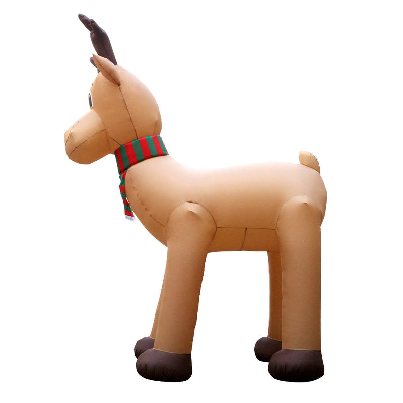 Christmas Inflatable Reindeer 5M Illuminated