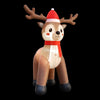 2.5M Christmas Inflatable Reindeer with LED Lights