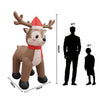 2.5M Christmas Inflatable Reindeer with LED Lights