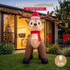 2.5M Christmas Inflatable Reindeer with LED Lights