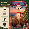 2.5M Christmas Inflatable Reindeer with LED Lights