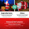 Inflatable Santa 5M Illuminated