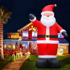 Inflatable Santa 5M Illuminated