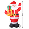 2.4M Christmas Inflatable Santa with Built-in LEDs