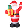 2.4M Christmas Inflatable Santa with Built-in LEDs