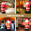 2.4M Christmas Inflatable Santa with Built-in LEDs