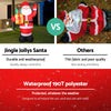 Christmas Inflatable Santa 2.4M Illuminated