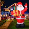 2.4M Christmas Inflatable Santa with Built-in LEDs