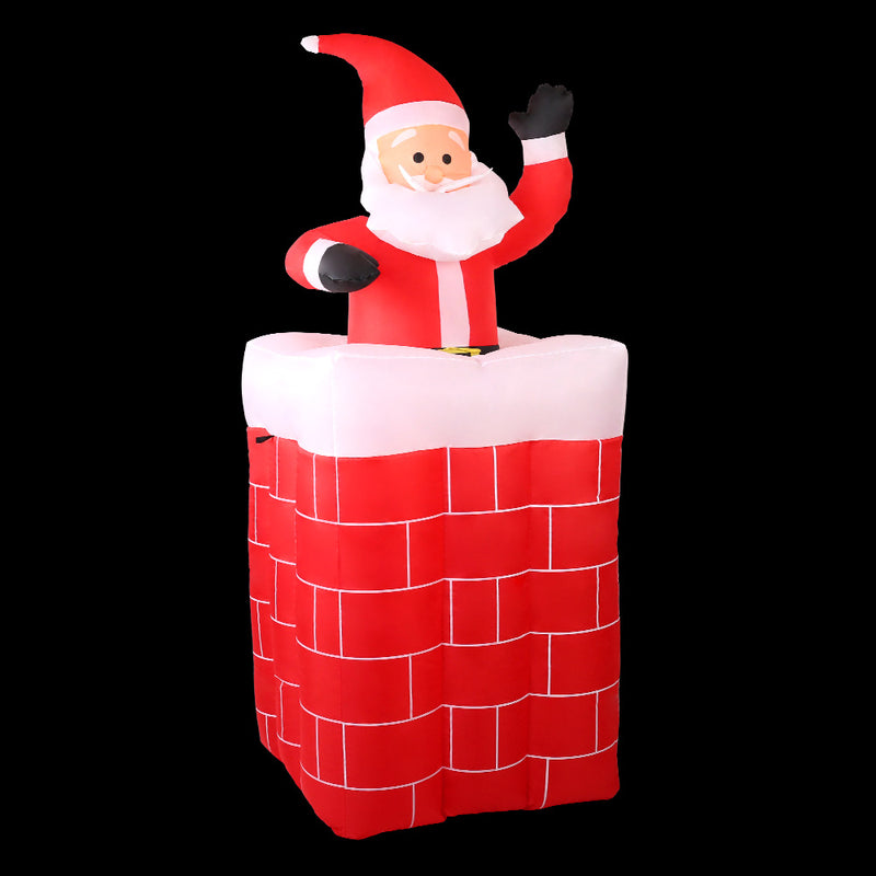 Christmas Inflatable Santa Pop Up 1.8M LED