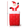 Christmas Inflatable Santa Pop Up 1.8M Illuminated