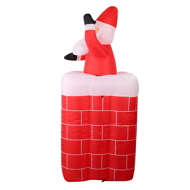 Christmas Inflatable Santa Pop Up 1.8M LED