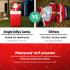 Christmas Inflatable Santa Pop Up 1.8M LED
