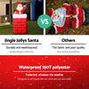 Christmas Inflatable Santa Pop Up 1.8M Illuminated