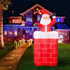 Christmas Inflatable Santa Pop Up 1.8M Illuminated