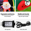 Christmas Inflatable Santa in Helicopter 2.55M Height LED Illuminated