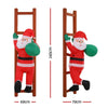 Christmas Inflatable Santa Climbing Ladder 2.45M Height LED Illuminated
