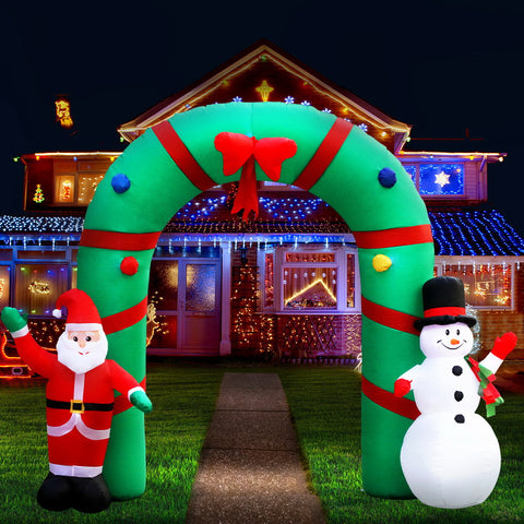 Christmas Inflatable Archway 2.8M LED